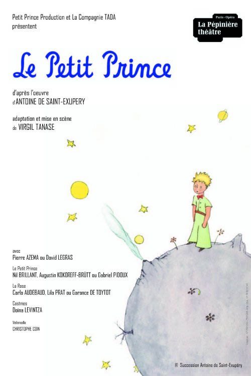 Le Petit Prince à La Pépinière Théâtre