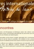 Rencontres internationales aux Bernardins