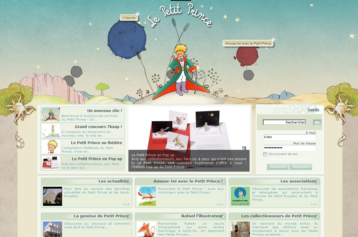 Le Petit Prince rénove sa planète