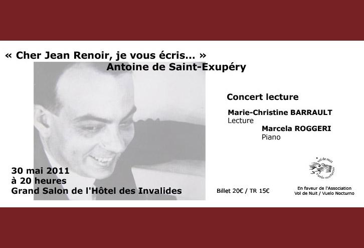 Concert lecture «Cher Jean Renoir…»