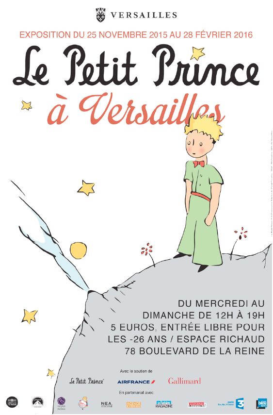 Exposition Le Petit Prince à Versailles
