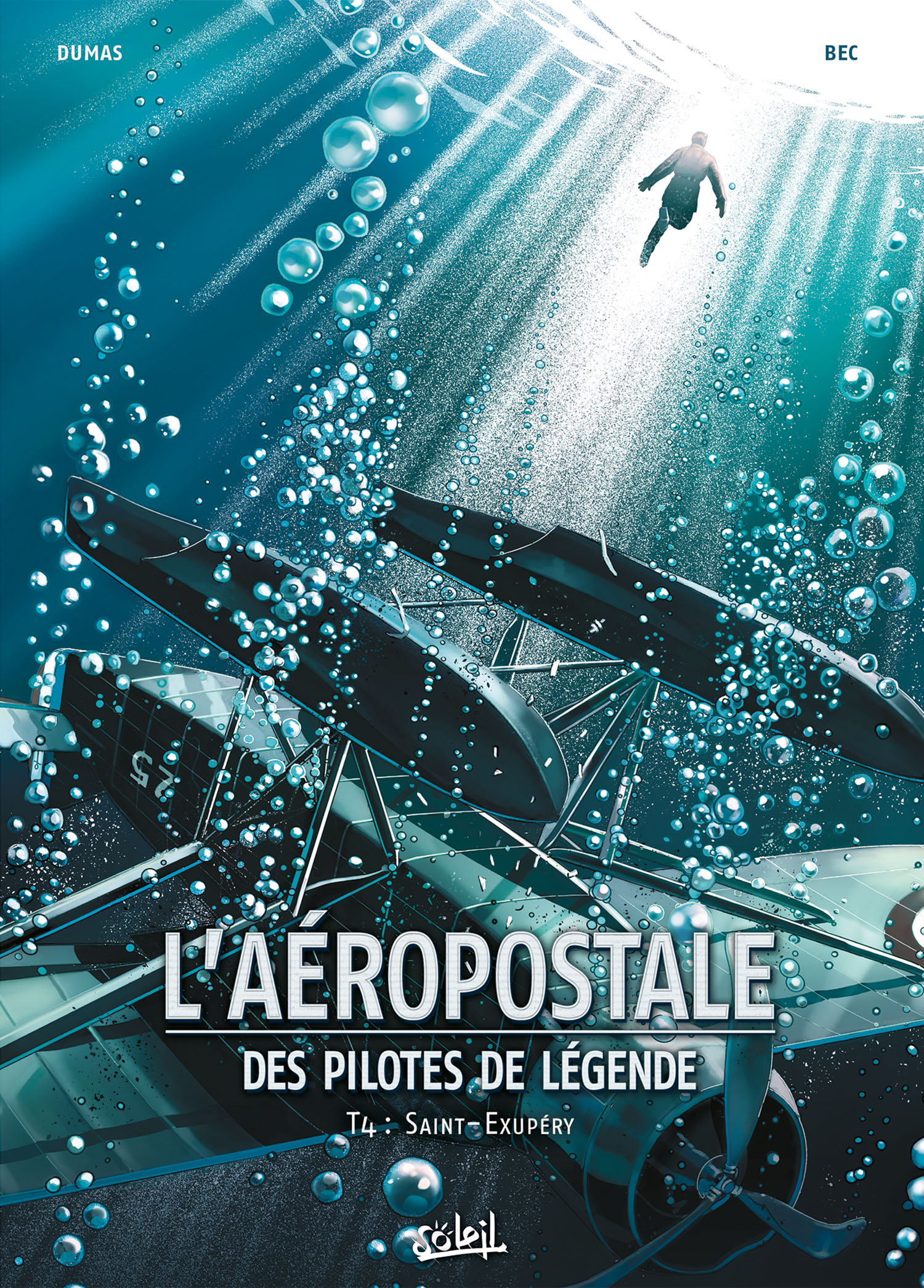 Sortie de la BD « L’Aéropostale – Des Pilotes de légende 04 – Saint-Exupéry »