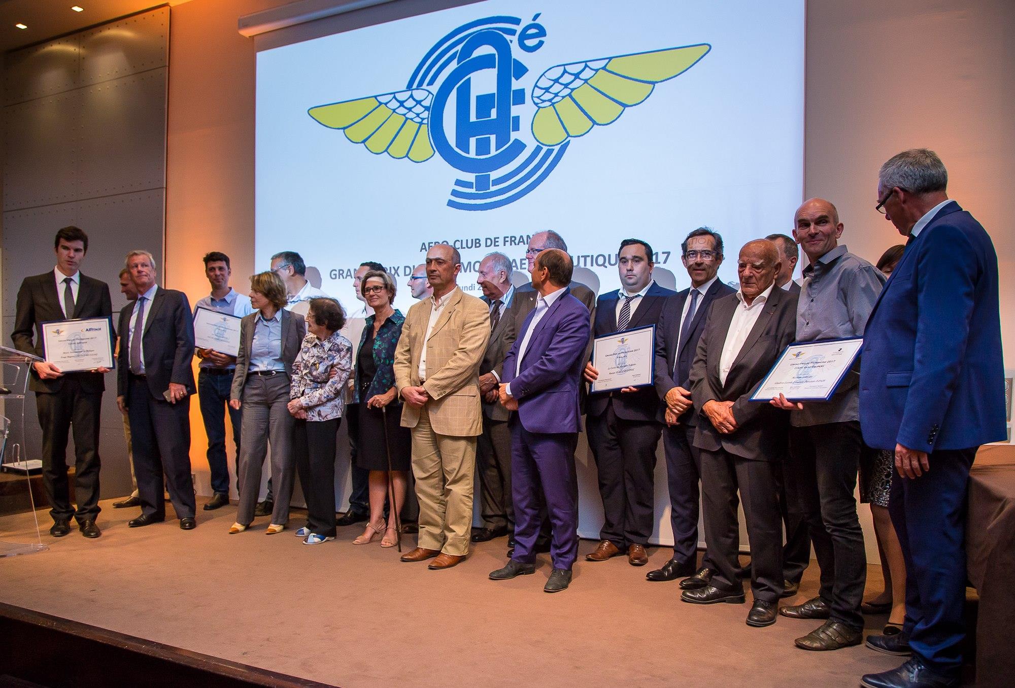 La Coupe Antoine de Saint Exupéry décernée lors du Grand Prix du Patrimoine de l’Aéro-Club de France