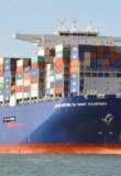 Inauguration du CMA CGM Antoine de Saint Exupéry