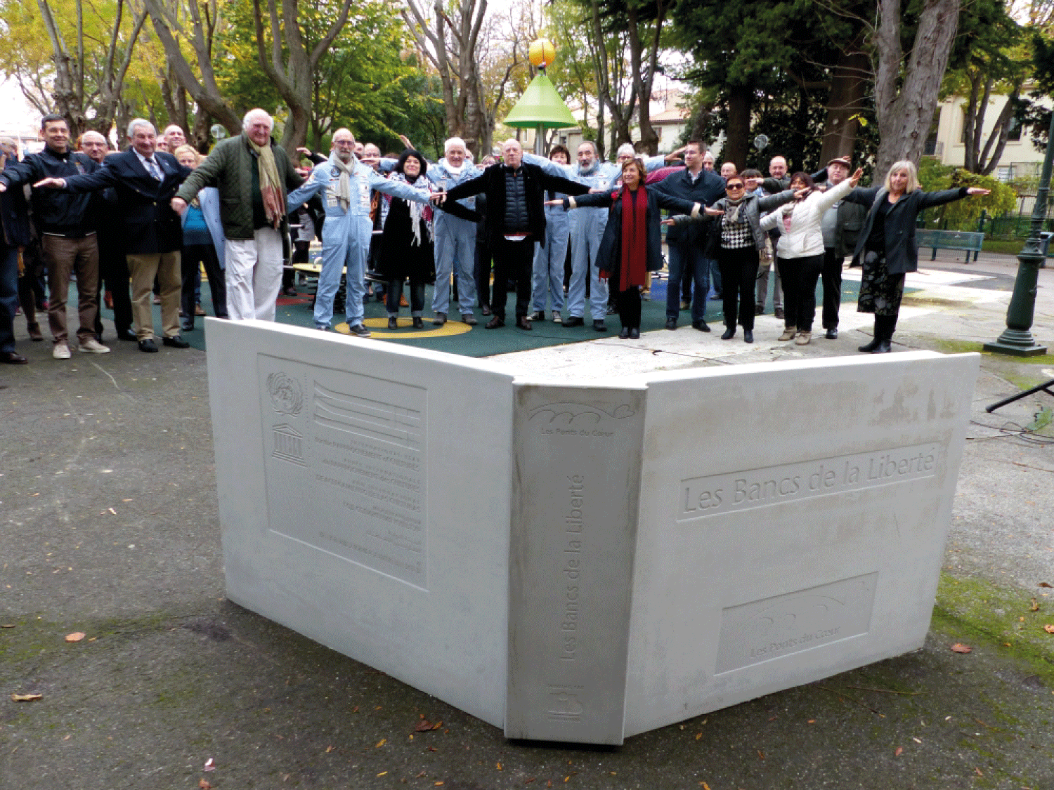Actualités sur l’opération « Les Bancs de la Liberté dédiés à Antoine de Saint Exupéry »