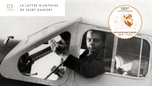 LA LETTRE D’ANTOINE DE SAINT EXUPERY - MARS 2020