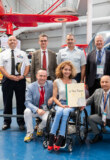 LE BOURGET – CÉRÉMONIE D’HOMMAGE AU COMMANDANT ANTOINE DE SAINT EXUPÉRY