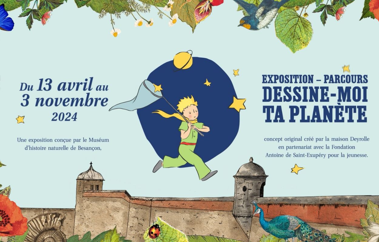 « Dessine-moi ta planète » : Exposition-Parcours à la Citadelle de Besançon